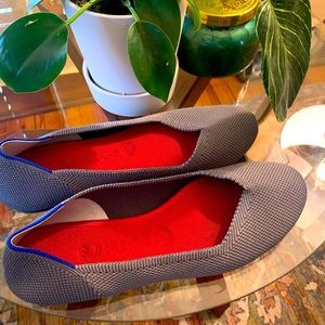 Rothy’s Round Toe Charcoal Flat